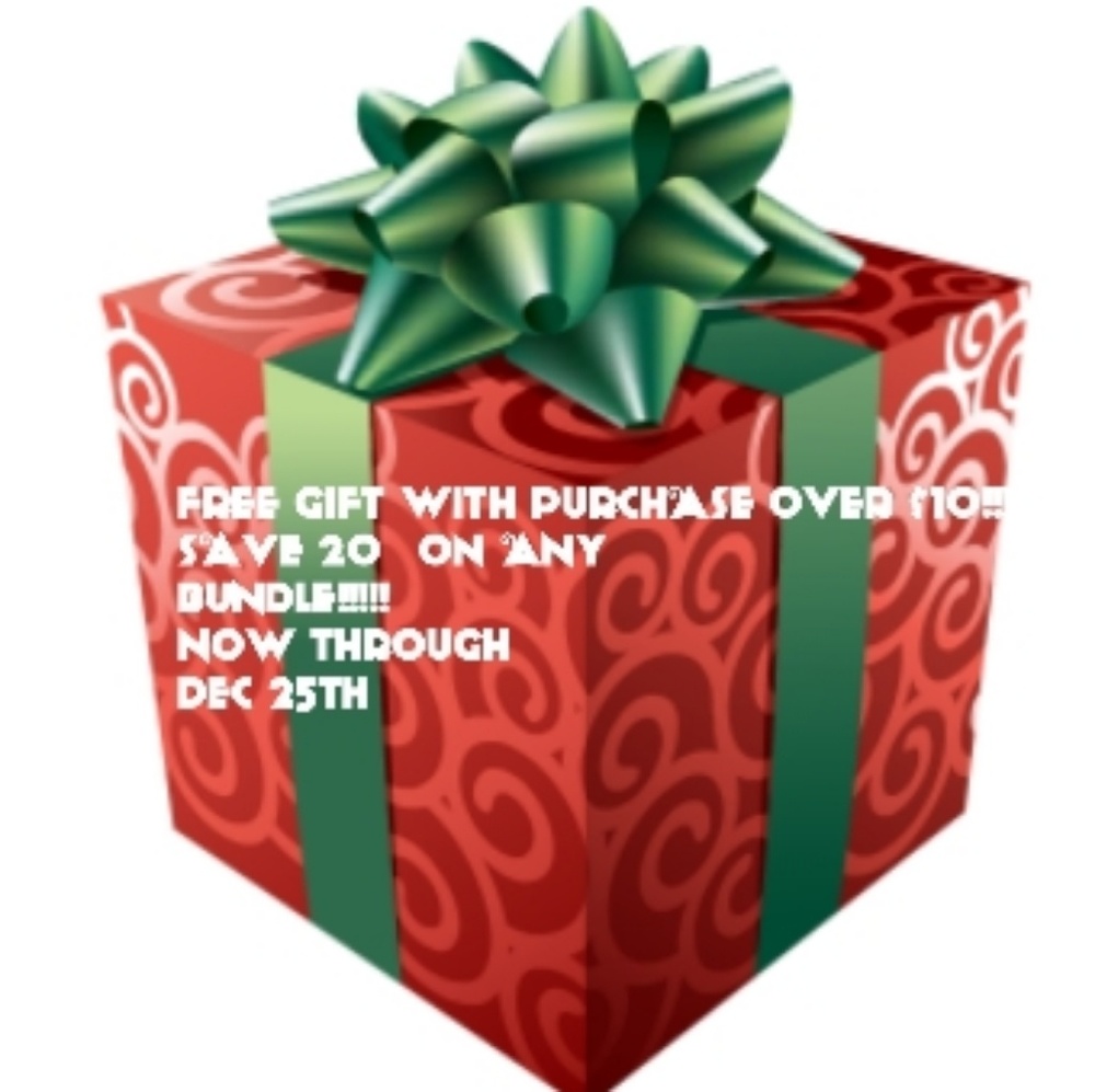 FREE GIFT WITH PURCHASE OVER $10